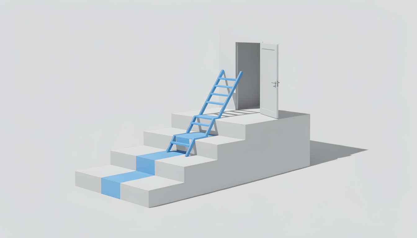 Illustration: Get a Promotion at Work by Building a Defensible Case, Expanding Scope, and Timing the Ask