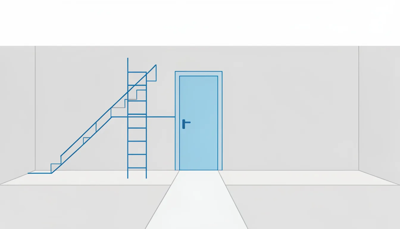 Illustration: 10-Year Stall Audit: Check Promotions, Pay, Adjacent Move