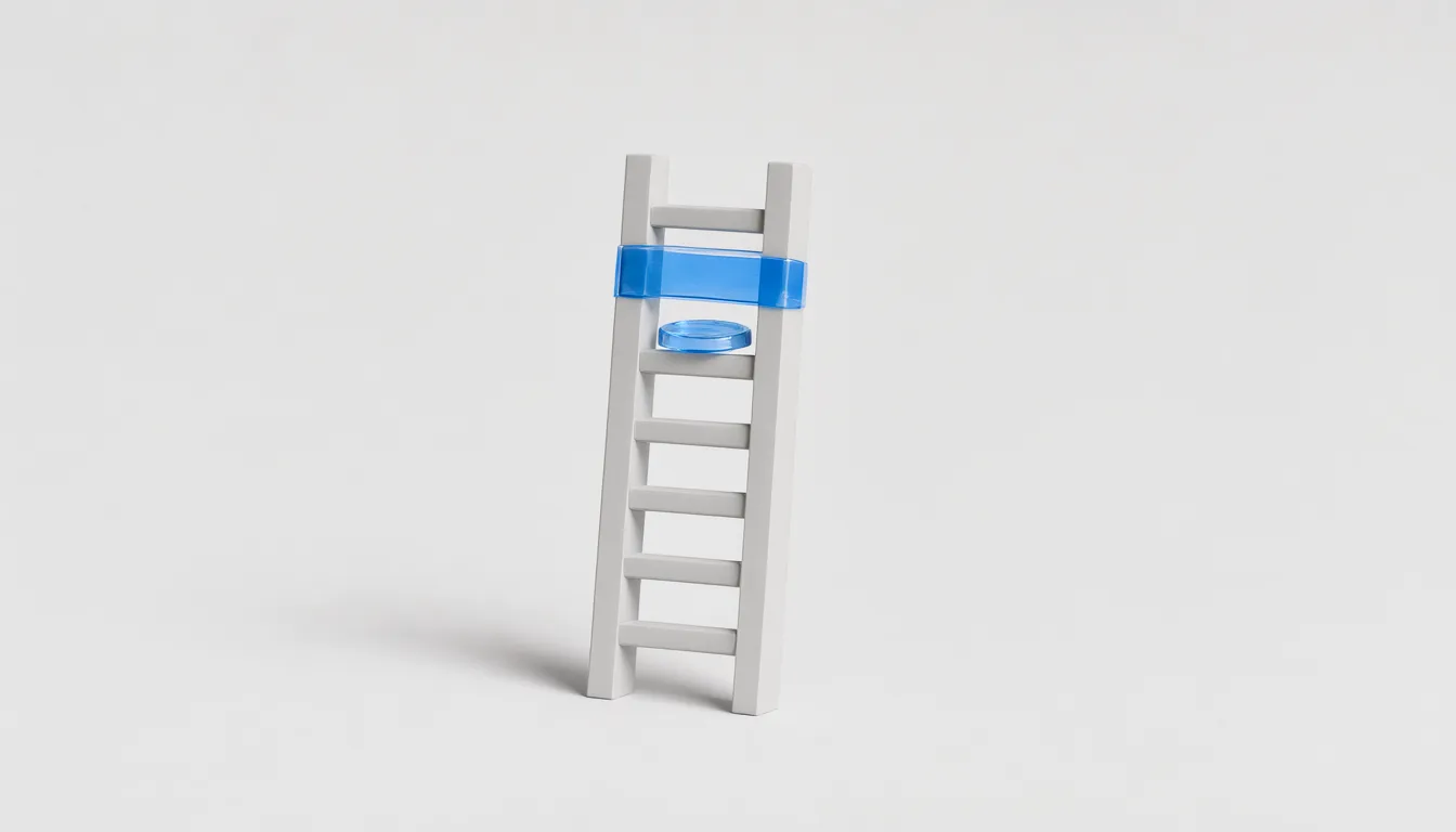 Illustration: Map Microsoft's 59-and-up ladder and save evidence for the title change